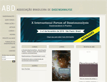 Tablet Screenshot of daseinsanalyse.org